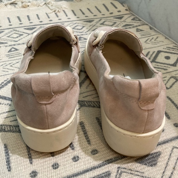 Dolce Vita Womens Andres Suede slip on loafers taupe size 7.5 - Picture 4 of 7
